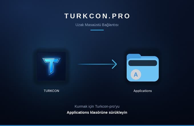 macOS kurulumu: uygulamayı Applications klasörüne sürükleyin